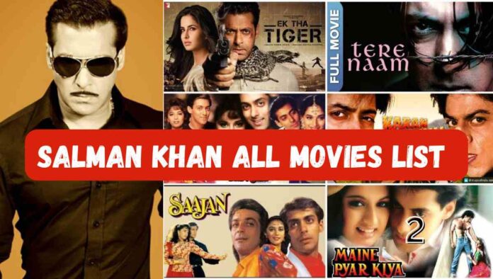 Salman Khan All Movies List