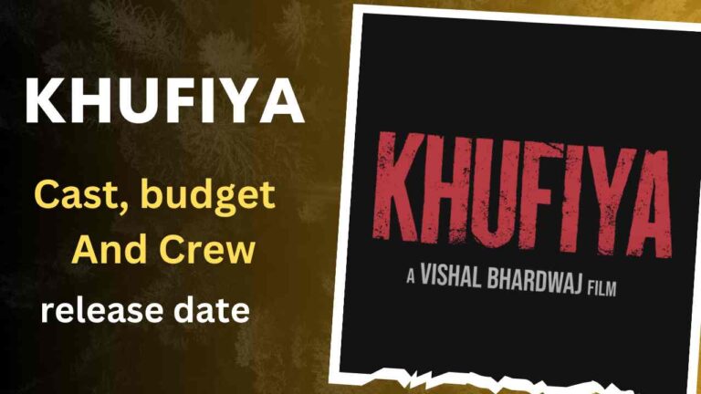 Khufiya Movie Review