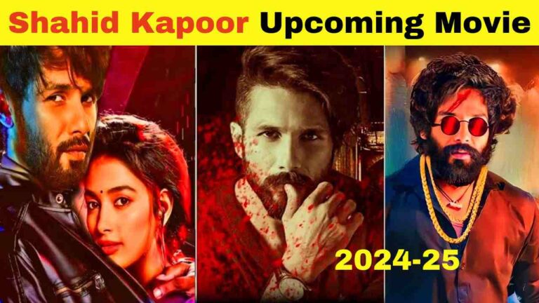 Shahid Kapoor Upcoming Movies 2024