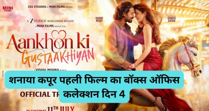 Aakho Ki Gustakhiya Box Office Collection Day 4