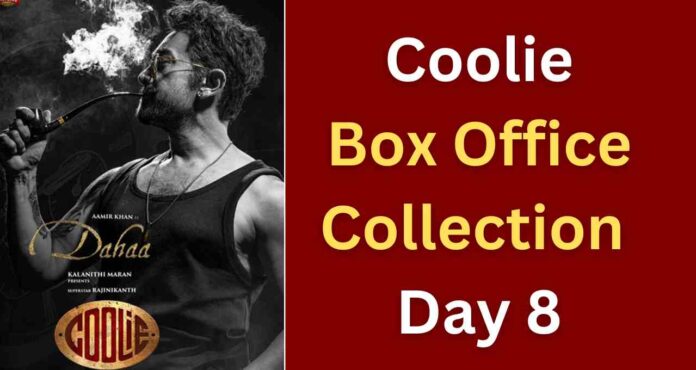 Coolie Box Office Collection Day 8