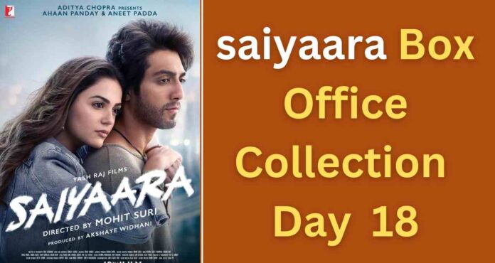 Saiyaara Box Office Collection Day 18