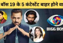 Big Boss 19 : बिग बॉस 19 यह पांच कंटेस्टेंट बाहर होने वाले हैं। कौनसे वह नाम है जो बाहर होने वाले हैं