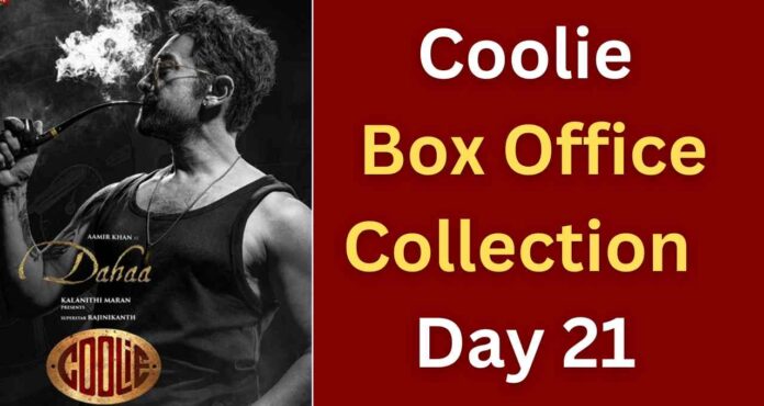 Coolie Box Office Collection Day 21